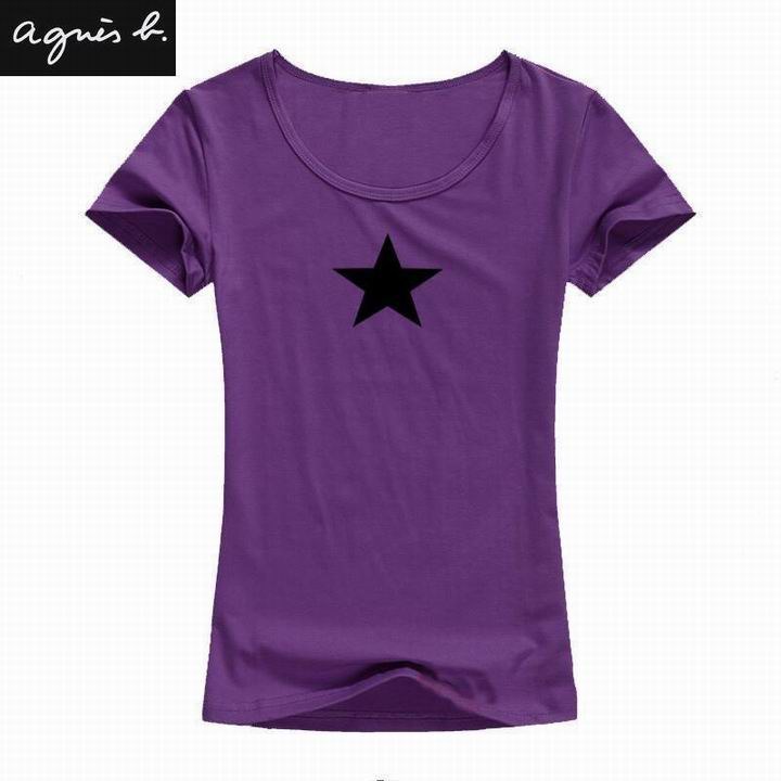Agnes short round collar T woman S-XL-027